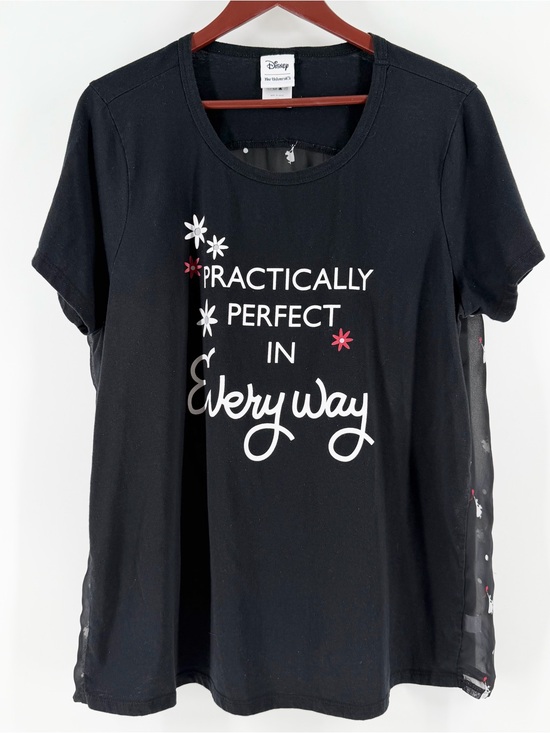 Disney Tops - Her Universe Disney Mary Poppins Sheer Back Top 2X Tag **Fits Like A MED/LARGE**